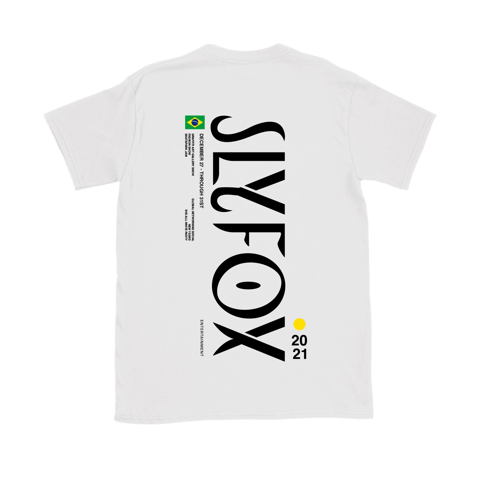 Slyfox Festival Rio De Janeiro - T-shirt 3